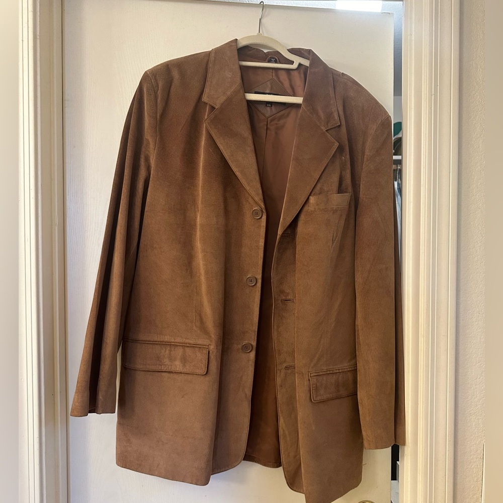 City Jones New York Vintage Leather Jacket